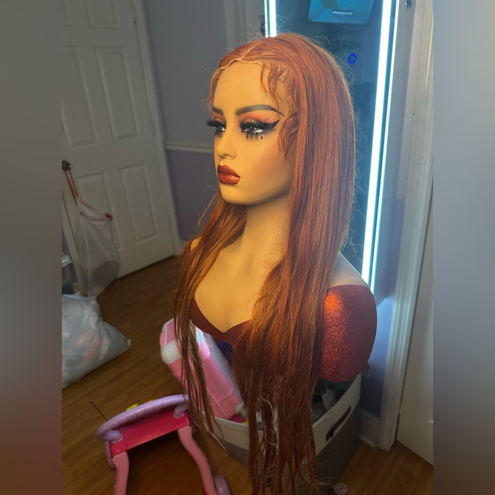 Lace front wig